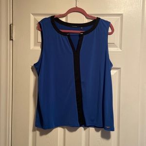 Tahari sleeveless top